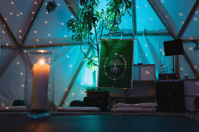 Weleda Living Soil Camp Heldenreise